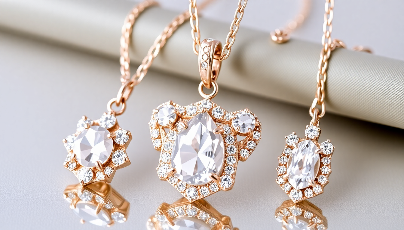 Elegant jewellery collection featuring sparkling gems with 4 tips to make your jewellery last much longer