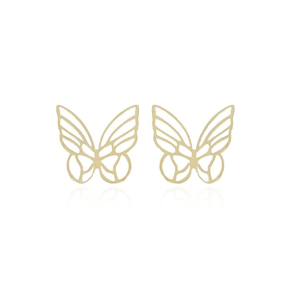 18k Gold Plated Butterfly earrings Ireland Online featuring a delicate and stylish butterfly design