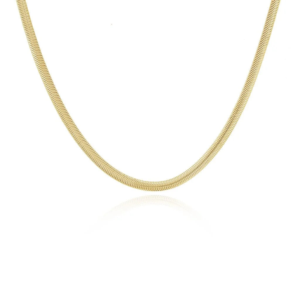 18k Gold Plated Century Choker Necklace from Tamis Jewellery, perfect for elegant styles in Ireland online