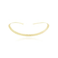 18k Gold Plated Detailed Rigid Choker - Tamis Jewellery Ireland