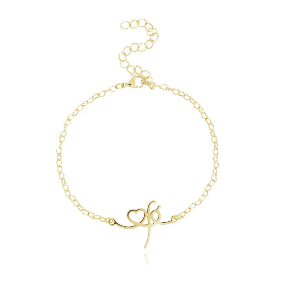 18k Gold Plated Faith Bracelet Ireland - Tamis Jewellery Ireland