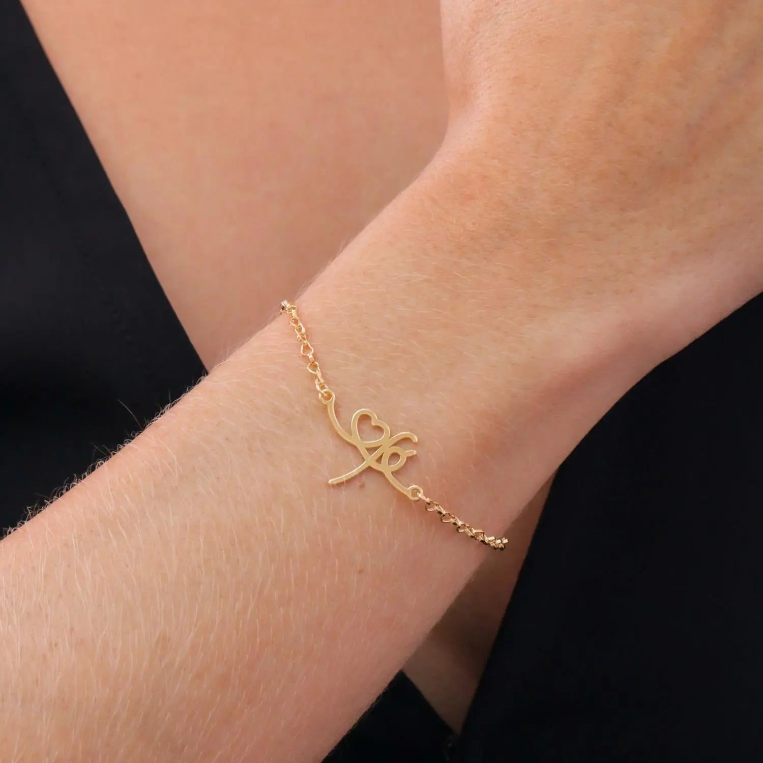 18k Gold Plated Faith Bracelet Ireland - Tamis Jewellery Ireland