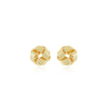 18k Gold Plated Interlaced Round Earring - Tamis Jewellery Ireland