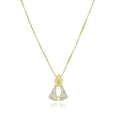 18k gold plated Our Lady Aparecida necklace Ireland Dublin - Tamis Jewellery Ireland