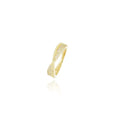 Tamis Jewellery 18k Gold Plated Twisted Ring - Tamis Jewellery Ireland