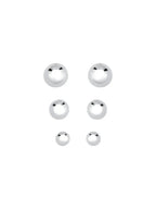925k Silver Ball Trio Earrings - Tamis Jewellery Ireland