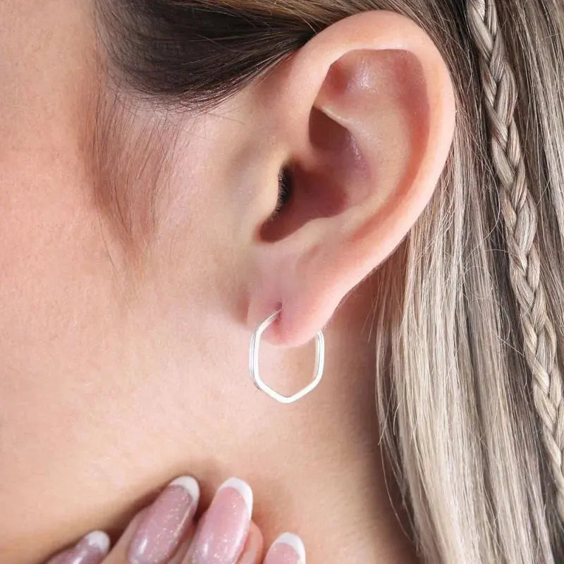 925K Silver Hoop Earrings Ireland - Tamis Jewellery Ireland