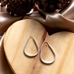 925k Silver Ireland Drop Hoop Earrings - Tamis Jewellery Ireland