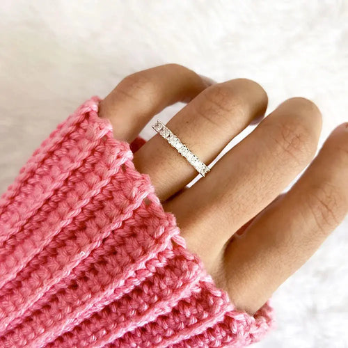 Tamis Jewellery 925k Silver Ring with Zirconias Ireland - Tamis Jewellery Ireland