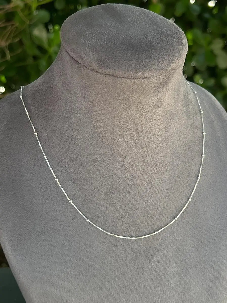 925k Silver Venetian Delicate Necklace - Tamis Jewellery Ireland