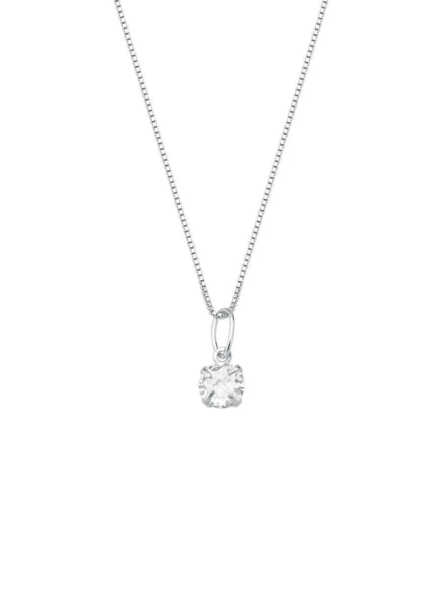925k Silver Venetian Necklace with Point of Light - Tamis Jewellery Ireland