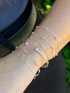 925k Sterling Silver Plain Bracelet - Tamis Jewellery Ireland