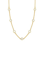 Detail of hypoallergenic gold necklace clasp - Brazilian jewelry in Dublin
