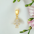 18k Gold Plated Studded Boy Charm