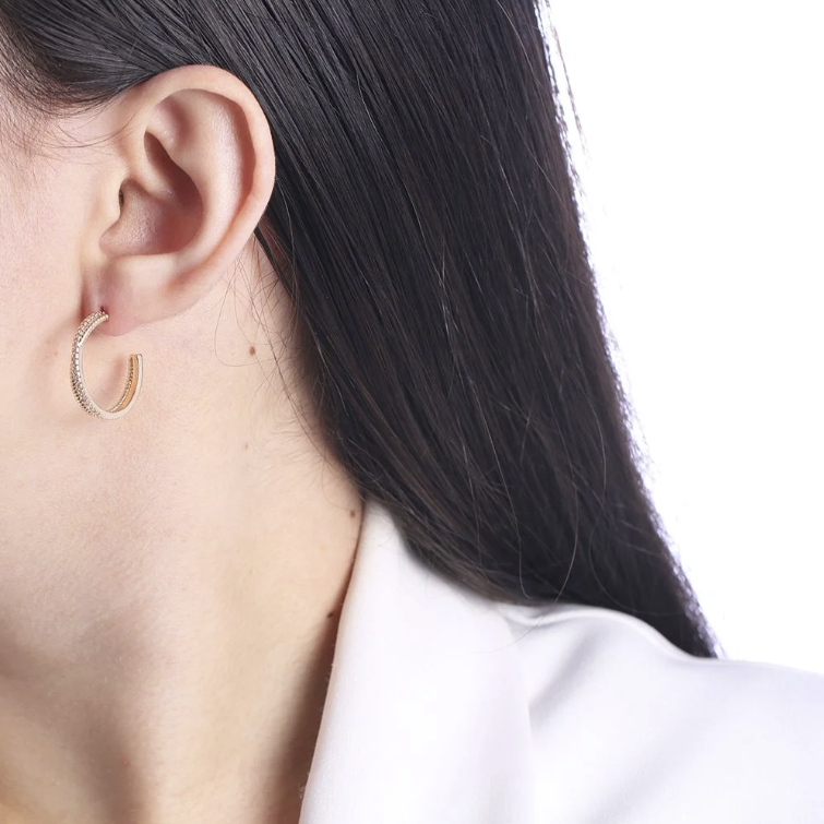 Golden Grace Hoops