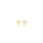 18k Gold Plated Smooth Ball Earring Dublin - Tamis Jewellery Ireland