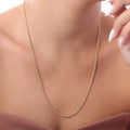 Tamis Jewellery 18k Gold Plated Twist Chain Necklace - Tamis Jewellery Ireland