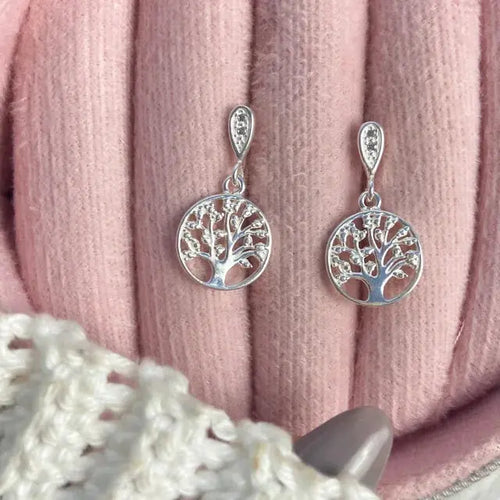 Tamis Jewellery Ireland Silver 925k Tree of Life Earrings - Tamis Jewellery Ireland