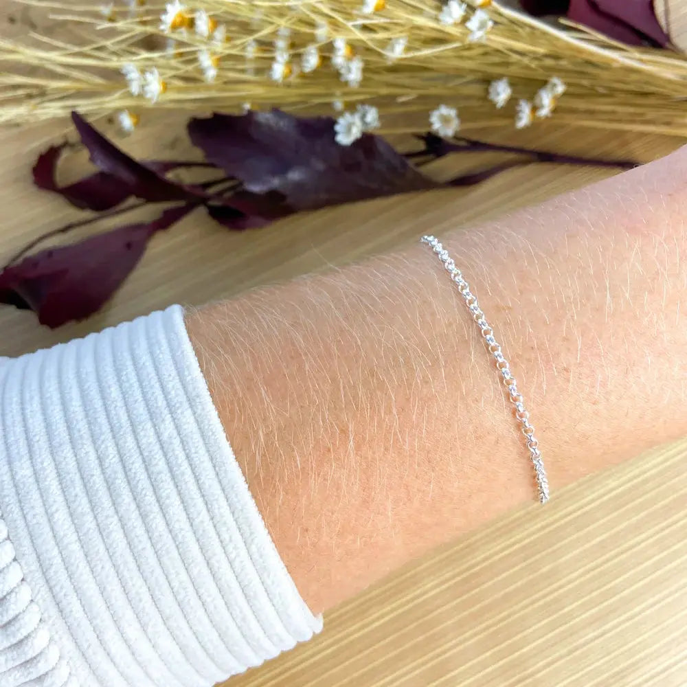Portuguese Link Bracelet - 925 SILVER - Tamis Jewellery Ireland