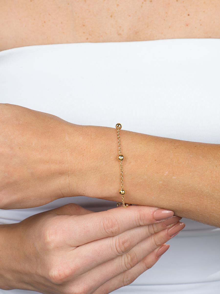 Portuguese link bracelet styled with watch - Dublin fashion look