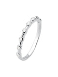 925 silver zirconia ring - Brazilian minimalist jewelry in Dublin