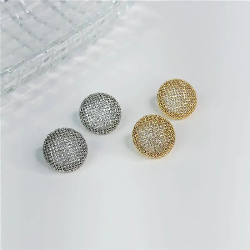 Golden Spark Stud Earrings