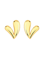 Small 18K gold heart charm - Brazilian minimalist jewelry in Dublin