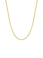 18k Gold Plated Delicate Portuguese Link Necklace - Tamis Jewellery Ireland